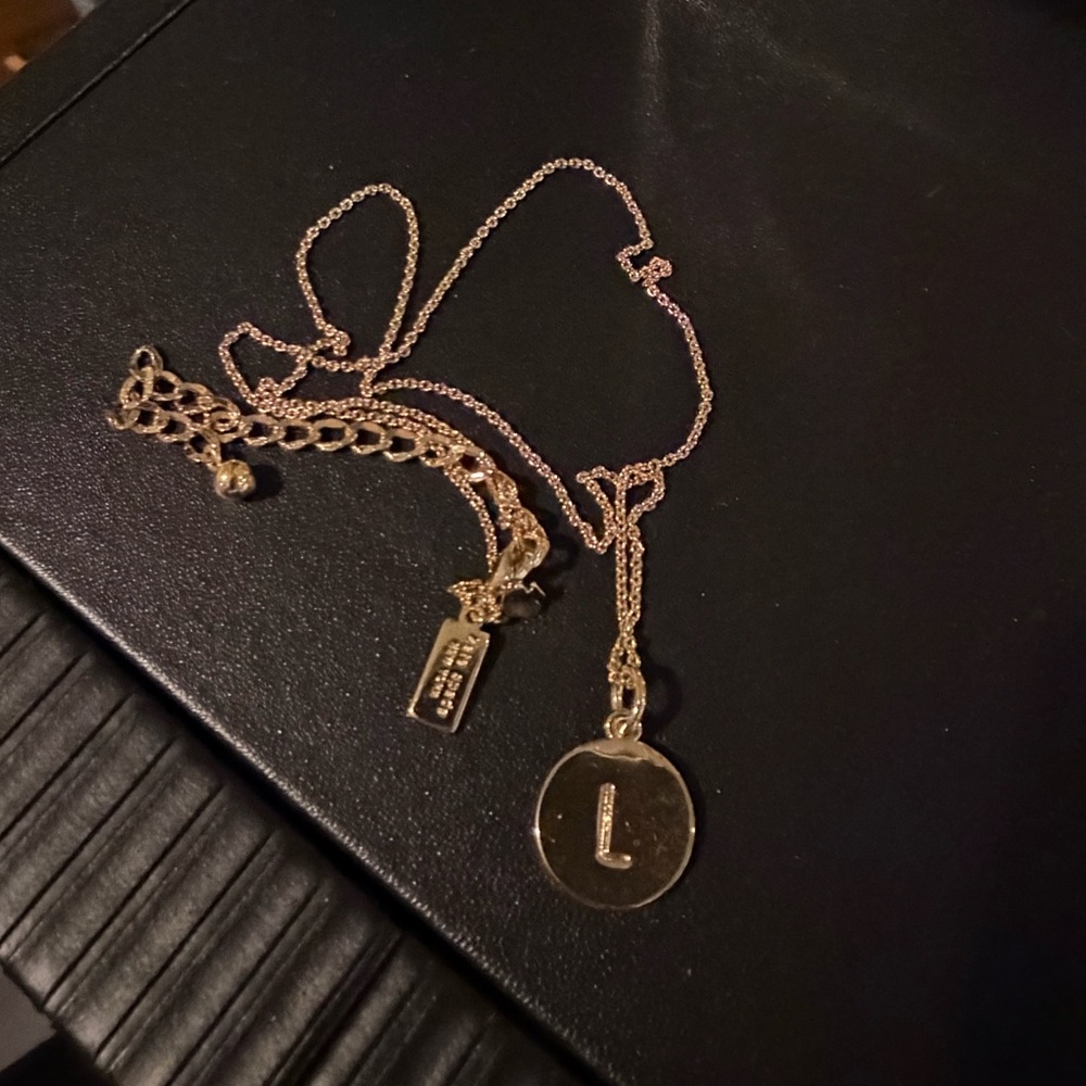 Kate Spade Initial 'L' Pendant Necklace